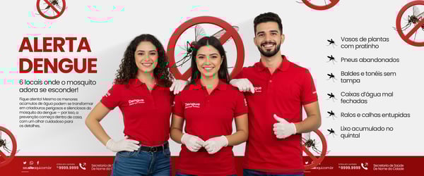 CARROSSEL SOCIAL MEDIA CAMPANHA CONTRA DENGUE
