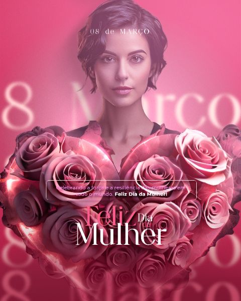- DIA INTERNACIONAL DA MULHER 8 DE MARÇO