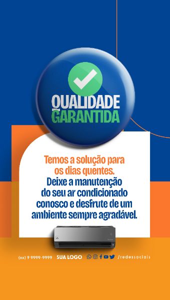 STORY - AR CONDICIONADO - TEMOS A SOLUÇÃO PARA OS DIAS QUENTES