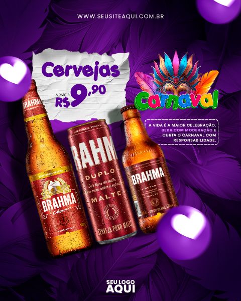 FEED | CARNAVAL | CARNIVAL | FESTA | PSD EDITÁVEL