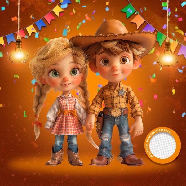 PERSONAGEMS DE FESTA JUNINA