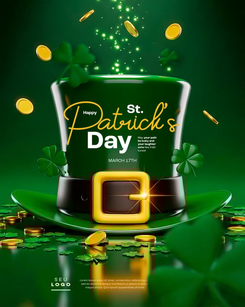 ST. PATRICK'S DAY CELEBRATION POSTER TEMPLATE SOCIAL MEDIA PSD EDITÁVEL (3)