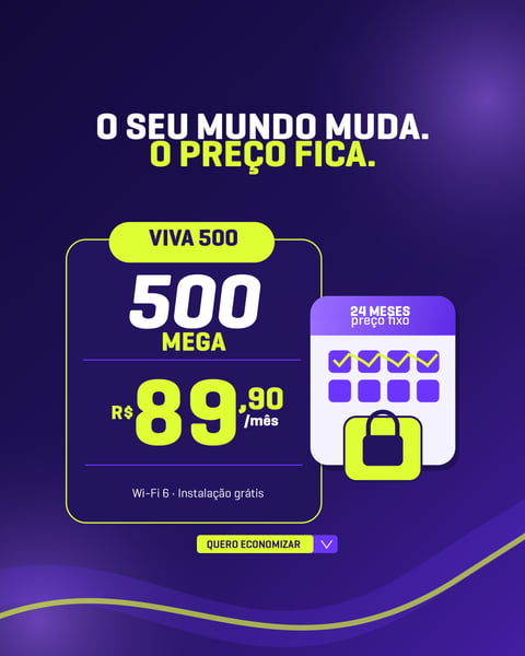 SOCIAL MEDIA PROVEDOR DE INTERNET FEED PSD EDITÁVEL 2