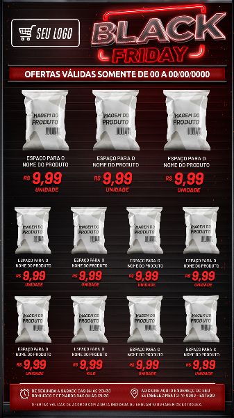 FOLHETO BLACK FRIDAY - 11 PRODUTOS