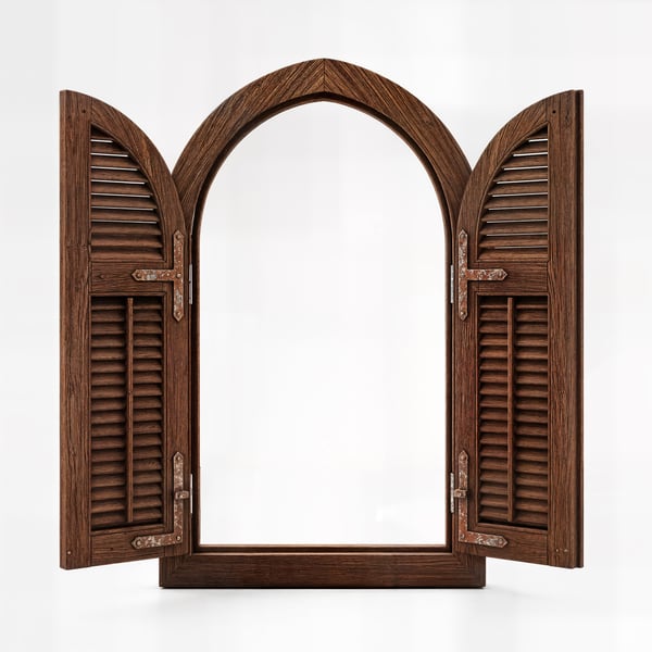 JANELA DE MADEIRA ANTIGA RÚSTICA 05