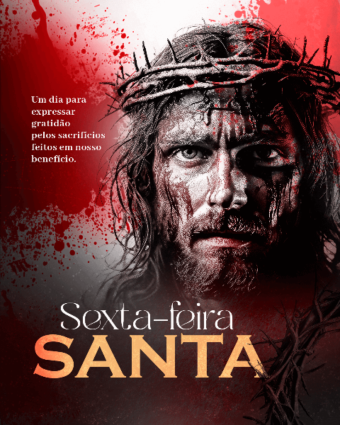 SOCIAL MEDIA - 29 DE MARÇO . SEXTA FEIRA SANTA V3