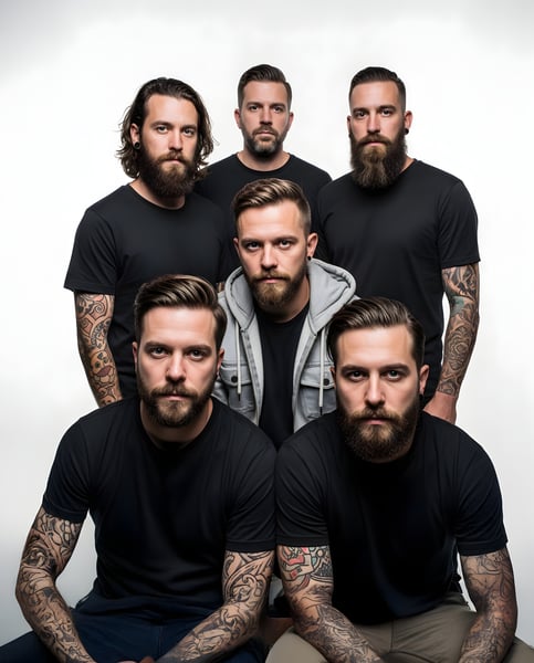 BANDA DE ROCK COM 6 INTEGRANTES 03