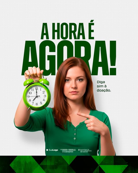 SETEMBRO VERDE DOAÇÃO DE ÓRGÃOS SOCIAL MEDIA PSD EDITÁVEL 13