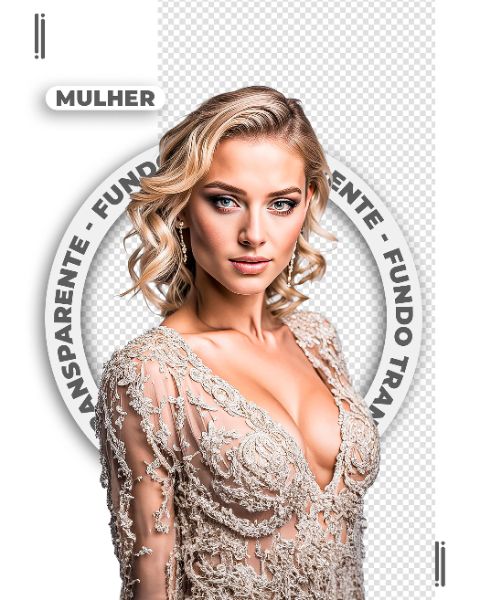 MULHER LOIRA | FELIZ ANO NOVO | IMAGEM SEM FUNDO | PNG | PSD EDITÁVEL