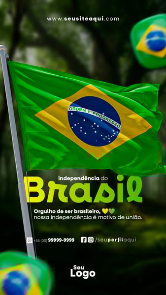 STORY DIA DA INDEPENDÊNCIA DO BRASIL PRANCHETA 2