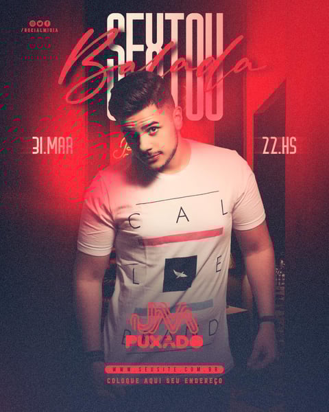 FLYER EVENTO BALADA SEXTOU FEED