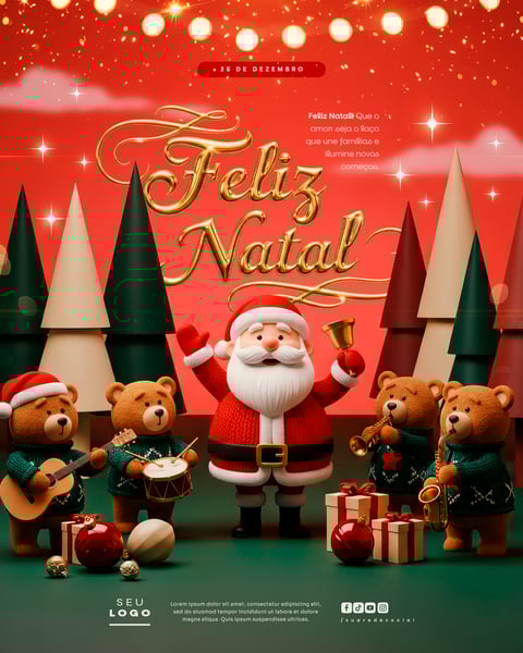 FELIZ NATAL 25 DE DEZEMBRO SOCIAL MEDIA PSD EDITÁVEL (8)