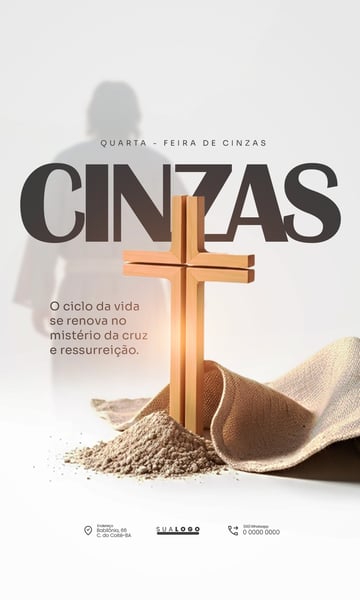 QUARTA - FEIRA DE CINZAS