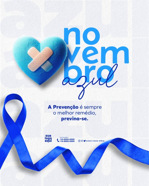 NOVEMBRO AZUL CONSCIENTIZAÇÃO E PREVENÇÃO DO CÂNCER DE PRÓSTATA FEED1 5