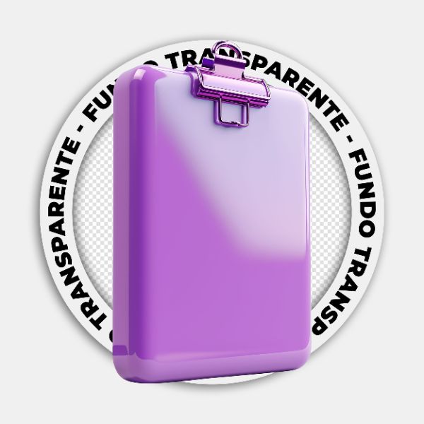 PRANCHETA DE ANOTAÇÕES | IMAGEM SEM FUNDO | PSD EDITÁVEL