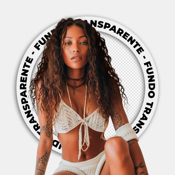 MULHER MORENA | IMAGEM SEM FUNDO