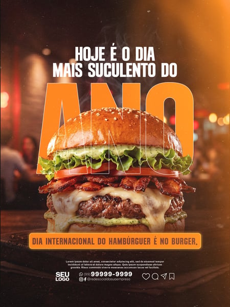 DIA INTERNACIONAL DO HAMBÚRGUER 28 DE MAIO SOCIAL MEDIA PSD EDITÁVEL 01