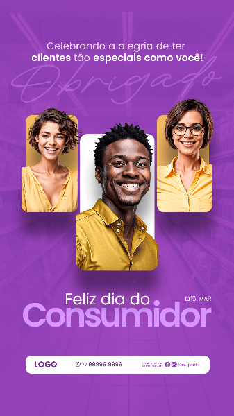 15 DE MARÇO - DIA DO CONSUMIDOR SOCIAL MEDIA