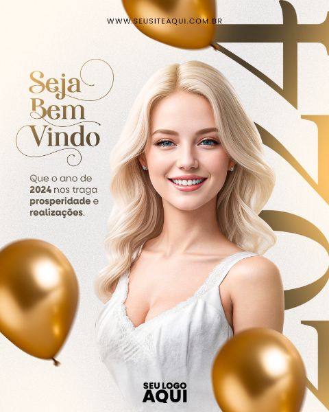 FEED | ANO NOVO | REVEILLON | PSD EDITÁVEL