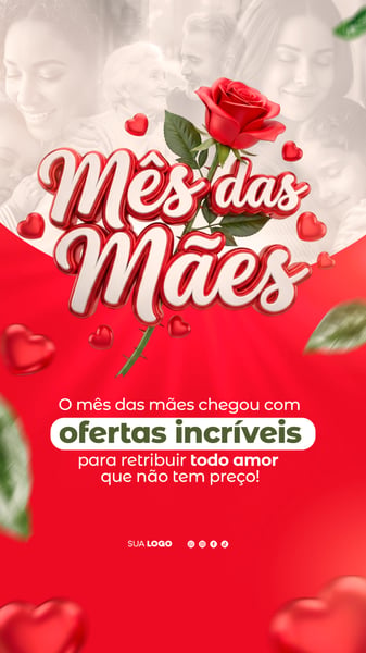 MÊS DAS MÃES DIA DAS MÃES STORY