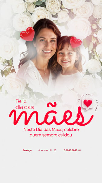 DIA DAS MÃES STORY FLYER PSD 13