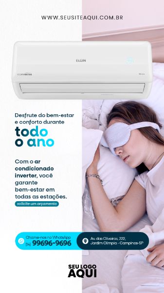 STORY - MANUTENÇÃO DE AR CONDICIONADO | SOCIAL MEDIA | PSD EDITÁVEL