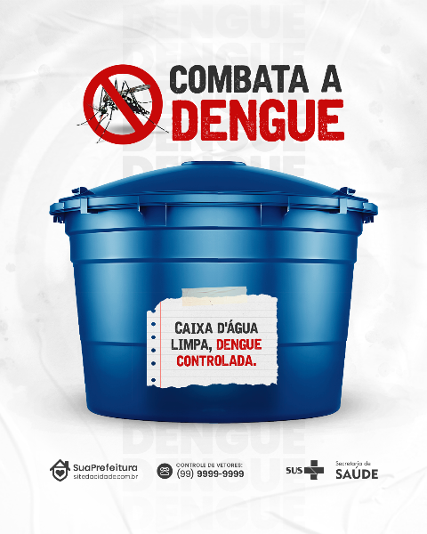 CONSCIENTIZAÇÃO CONTRA A DENGUE SOCIAL MEDIA