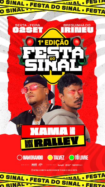 FLYER EVENTO FESTA DO SINAL STORIES PSD EDITÁVEL