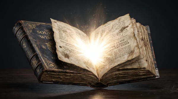 LIVRO ANTIGO BÍBEL MÁGICO SABEDORIA MÍSTICA 01