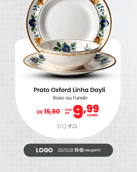 SOCIAL MEDIA - LOJA DE UTILIDADES DE R$ 10,00