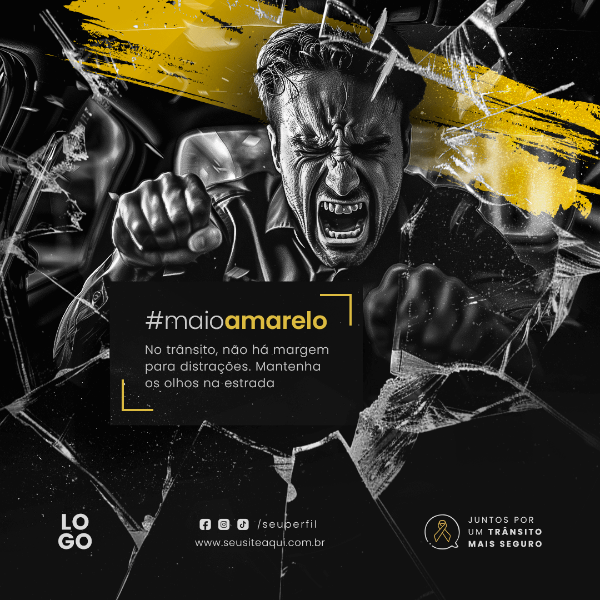 MAIO AMARELO - JUNTOS POR UM TRANSITO MAIS SEGURO