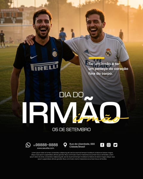 5 DE SETEMBRO DIA DO IRMÃO 2