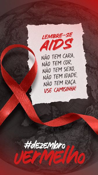 DEZEMBRO VERMELHO MÊS DE COMBATE CONTRA O HIV/AIDS 21