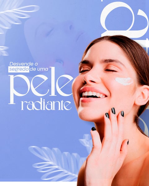 DESVENDE O SEGREDO DE UMA PELE RADIANTE SOCIAL MEDIA DERMATOLOGIA