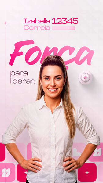 CAMPANHA ELEITORAL POLÍTICA ELEIÇÃO DEPUTADO PREFEITO VEREADOR PSD EDITÁVEL 7 STORY