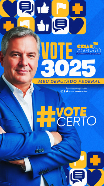 CAMPANHA POLÍTICA DEPUTADO FEDERAL STORIES 1