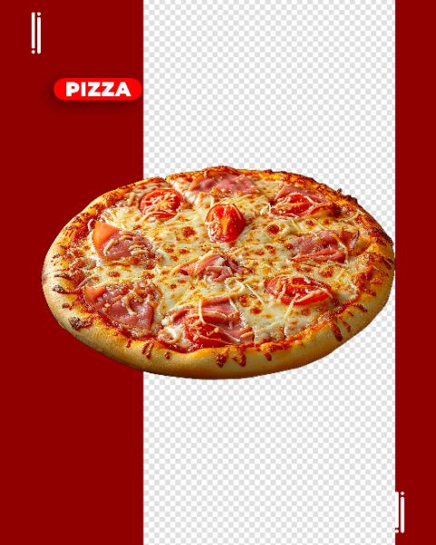 PIZZARIA | PIZZA | IMAGEM SEM FUNDO | PSD EDITÁVEL