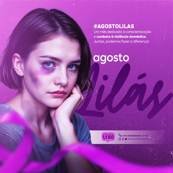AGOSTO LILÁS CAMPANHA DE COMBATE A VIOLÊNCIA CONTRA A MULHER FEED1 1