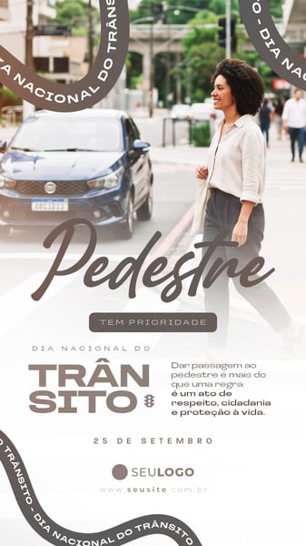 STORY SOCIAL MEDIA DIA NACIONAL DO TRÂNSITO PSD EDITÁVEL 08