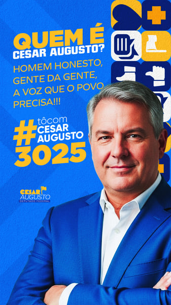 CAMPANHA POLÍTICA DEPUTADO FEDERAL STORIES 4