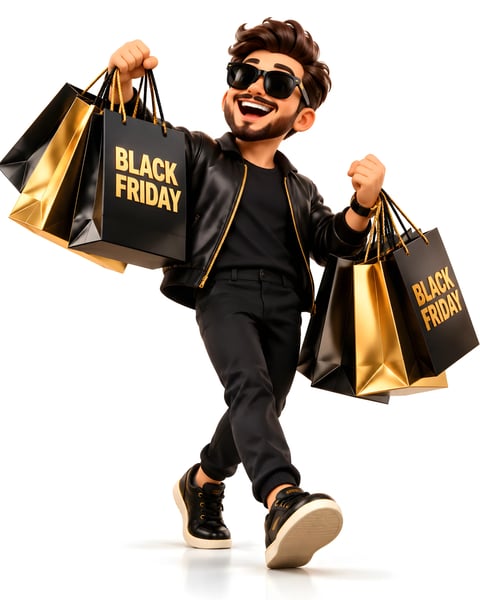 EUFORIA DE COMPRAS NA BLACK FRIDAY