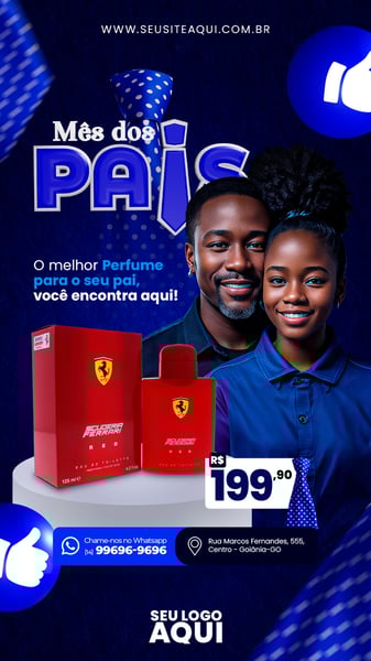 POST STORY - FELIZ DIA DOS PAIS - MÊS DOS PAIS