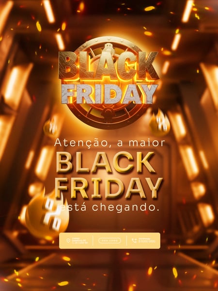 FLYER ESQUENTA BLACK FRIDAY PSD EDITÁVEL 4