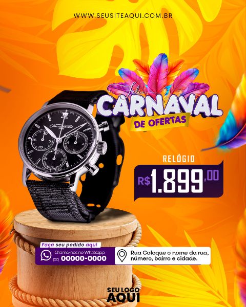 FEED - CARNAVAL | CARNIVAL | FESTA | PSD EDITÁVEL