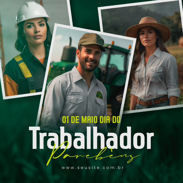 SOCIAL MEDIA - DIA DO TRABALHADOR - 01 DE MAIO PSD
