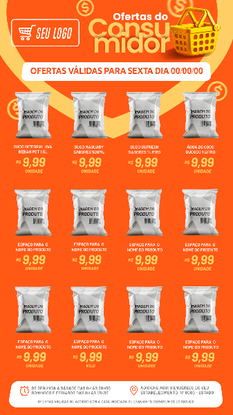FOLHETO DE OFERTAS DIA DO CONSUMIDOR 12 PRODUTOS