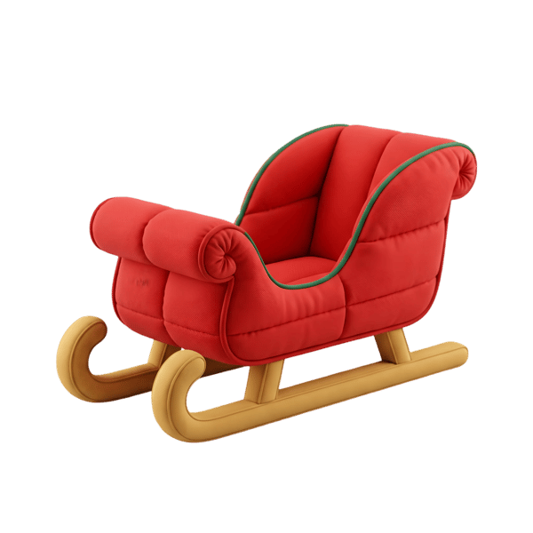 ELEMENTO 3D IA DE NATAL PARA COMPOSIÇÃO DE NATAL PNG 89