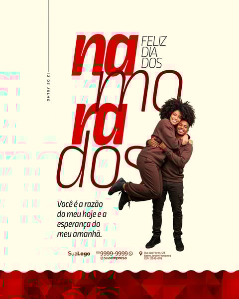 SOCIAL MEDIA DIA DOS NAMORADOS