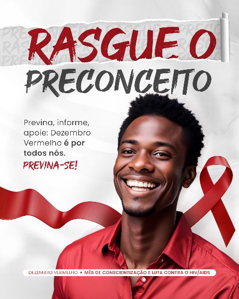 DEZEMBRO VERMELHO MÊS DE COMBATE CONTRA O HIV/AIDS 16