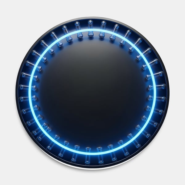 FUNDO CIRCULAR COM LUZES NEON 02